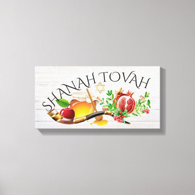 Shanah Tovah Canvas Art (Framsida)