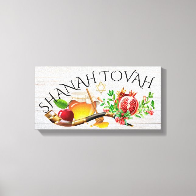 Shanah Tovah Canvas Art (Framsida)