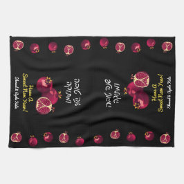 Shanah Tovah Pomegranate Kökshandduk