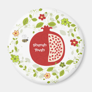 Shanah Tovah Rosh Hashanah judiskt nytt år Magnet