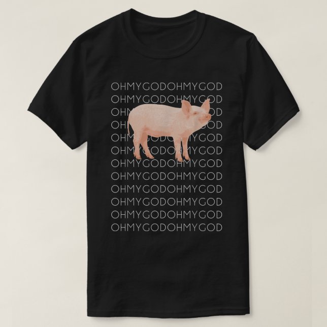 Shane Dawson Oh Herregud Gris T Shirt (Design framsida)