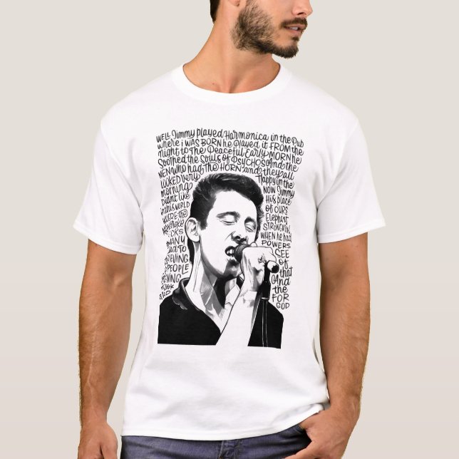 Shane Macgowan T Shirt (Framsida)