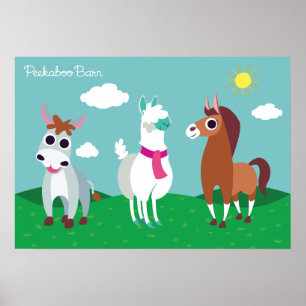 Shane, Tommy och Zora på dagen Poster