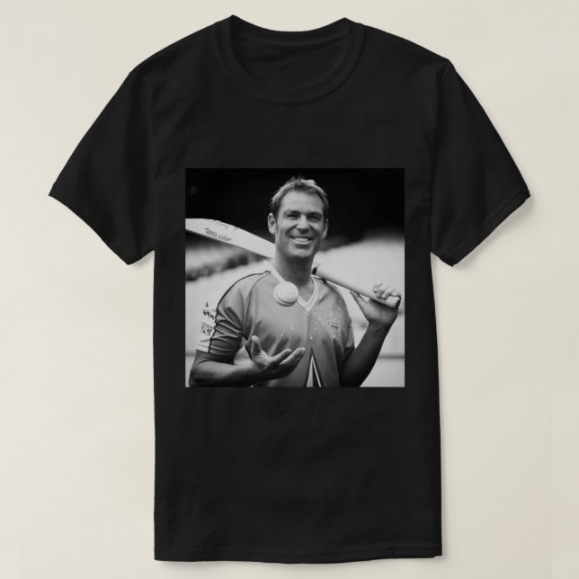 Shane Warne (10) T Shirt (Design framsida)