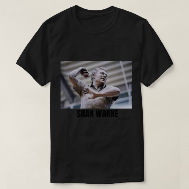 Shane Warne (7) T Shirt (Design framsida)
