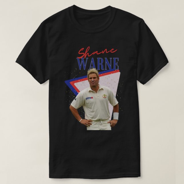 Shane warne - Rip Shane Warne - vila i fredshan T Shirt (Design framsida)