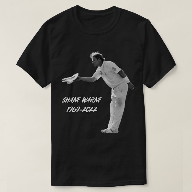 Shane Warne                                        T Shirt (Design framsida)