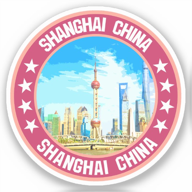 Shangai Klistermärken (Framsida)