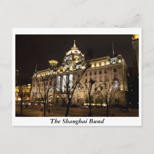 Shanghai Bund, Chinan Vykort