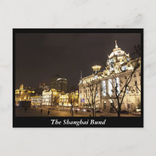 Shanghai Bund, Chinan Vykort