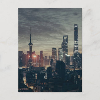 Shanghai by Night Vykort