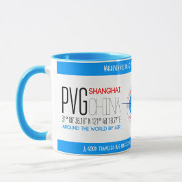 Shanghai, China elegant Mugg