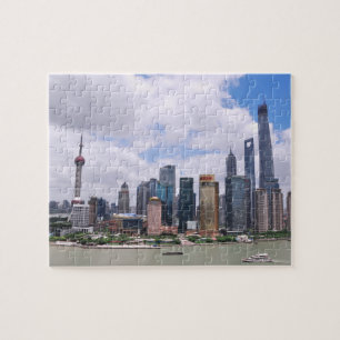 Shanghai chinahorisont pussel