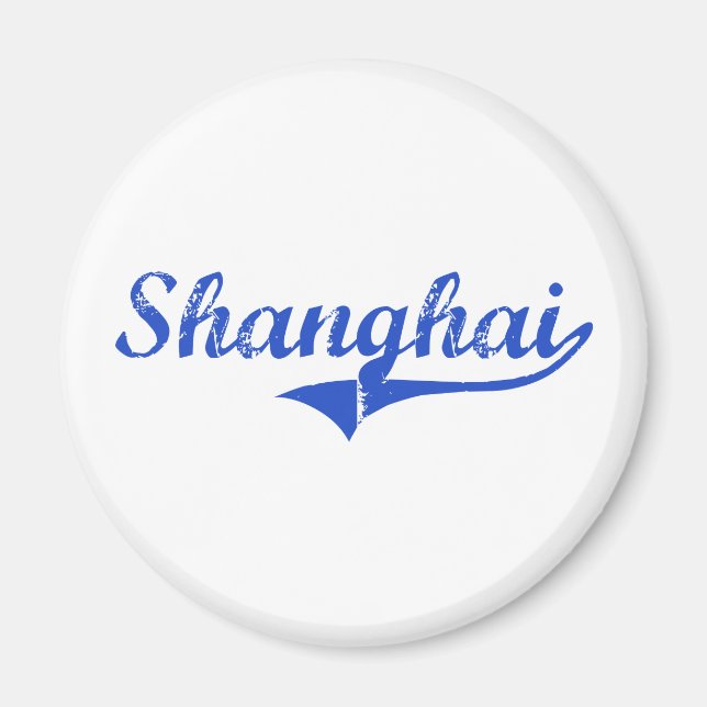 Shanghai City Classic Magnet (Framsidan)