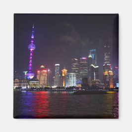 Shanghai i natt magnet
