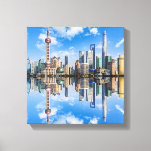 Shanghai kanvastryck
