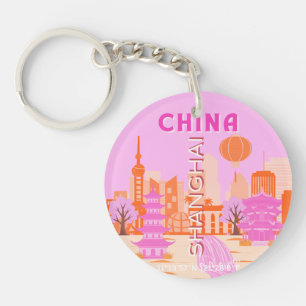 Shanghai Kina Rosa Resa Konst