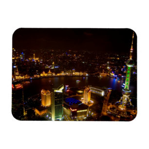 Shanghai Kina underbar siluett med modernt Magnet