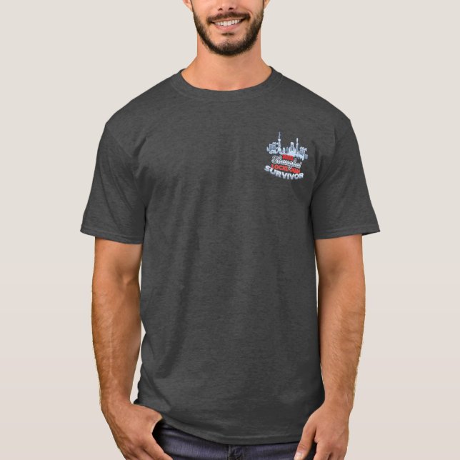 Shanghai Lockdown Survivor 2022 T-Shirt (Framsida)