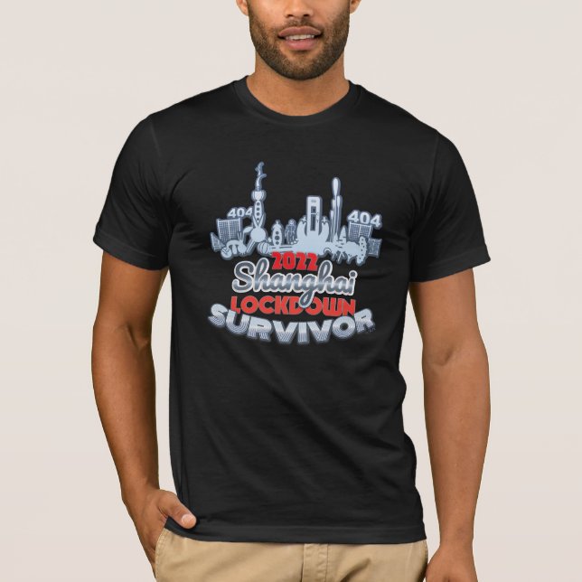 Shanghai Lockdown Survivor T-Shirt (Framsida)