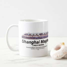 Shanghai Maglev High Speed SMT Transrapid Tåg Kaffemugg