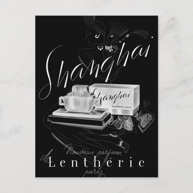 Shanghai Parfym Vykort (Framsida)