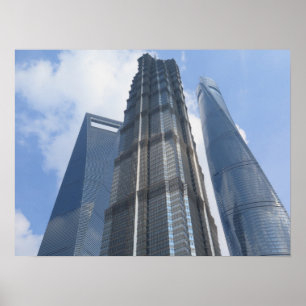 Shanghai-skyscraper Poster