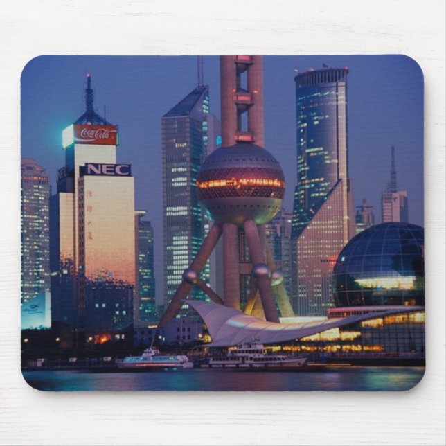 Shanghai stad av chinan musmatta (Framsidan)
