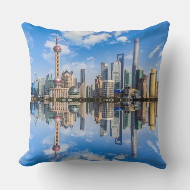 Shanghai strandkuddar kudde (Framsida)