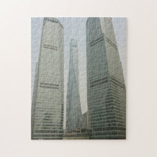 Shanghai Torn-Lujiazui, Pudong-Shanghai, China Pussel