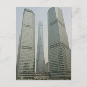 Shanghai Torn-Lujiazui, Pudong-Shanghai, China Vykort