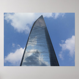 Shanghai World Financial Center China Poster