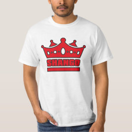 Shango namn och krona t shirt