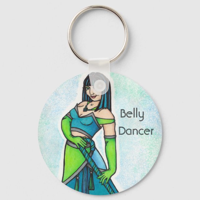 Shani Belly Dancer Keychain Nyckelring (Framsida)