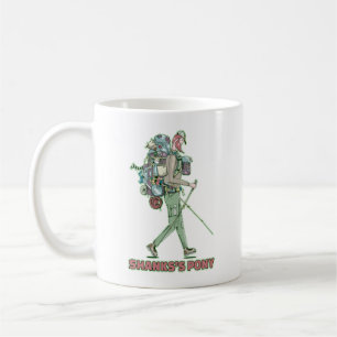 Shanks konstiga hiker promenad kaffemugg