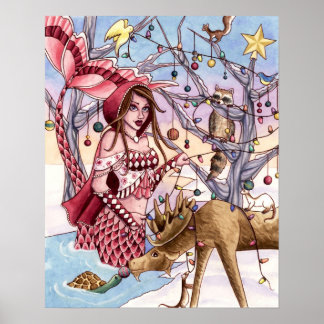 Shanna - Julens Sjöjungfru Poster