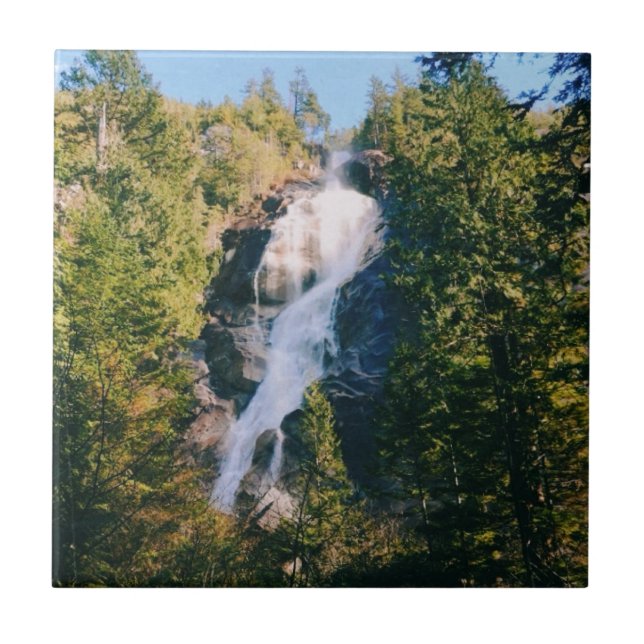 Shannon Falls, Squamish, Kanada  Kakelplatta (Framsidan)