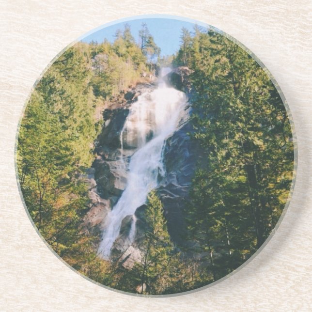 Shannon Falls, Squamish, Kanada  Underlägg (Framsidan)