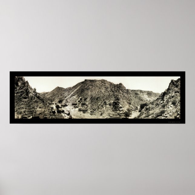 Shannon Mines Metcalf Arizona Photo 1909 Poster (Framsidan)