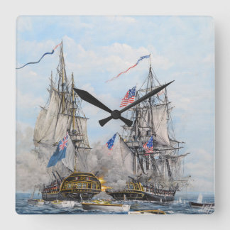 Shannon och Chesapeake-väggklocka Fyrkantig Klocka