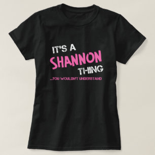 Shannon sak skulle du inte förstå T-Shirt
