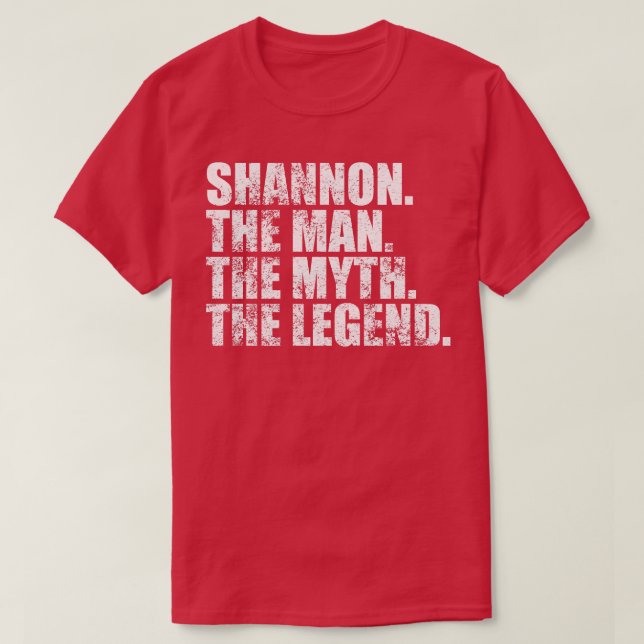 Shannon Shannon Family namn Shannon, efternamn Sha T Shirt (Design framsida)