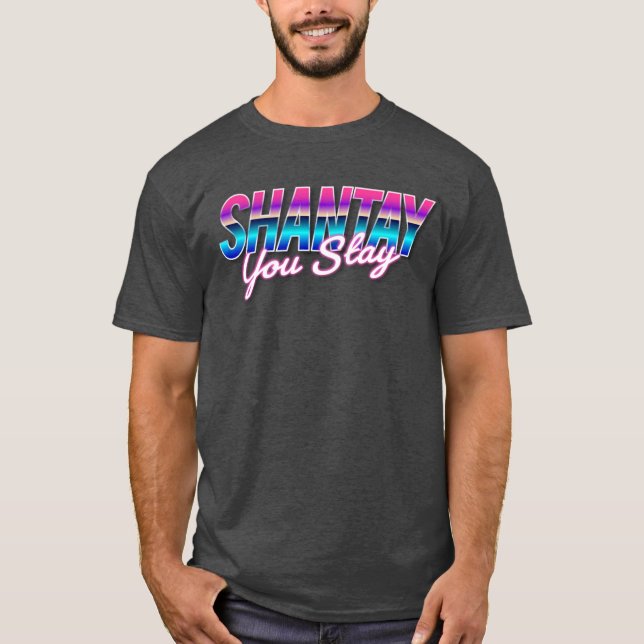 Shantay du stannar t shirt (Framsida)