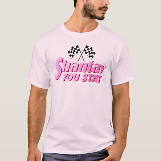 Shantay du stannar t shirt (Framsida)