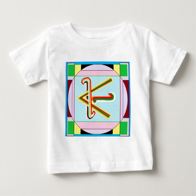 Shanti dvs. fred: Karuna Reiki som läker symbol Tee Shirt (Framsida)