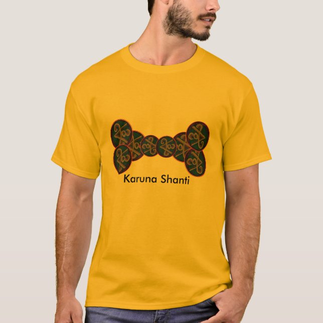 Shanti - Karuna Reiki symbol Tee (Framsida)