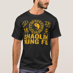 Shaolin Kung fu Martial Arts Kung fu T Shirt