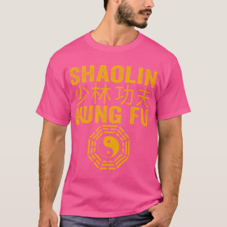 Shaolin Kung fu Martial Arts Kung fu T Shirt