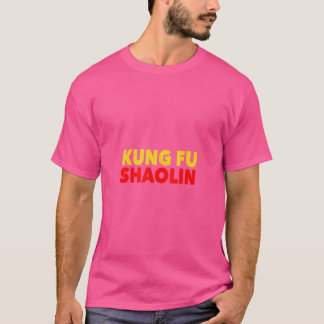 Shaolin Kung fu Martial Arts T Shirt