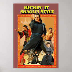 Shaolin kung fu poster